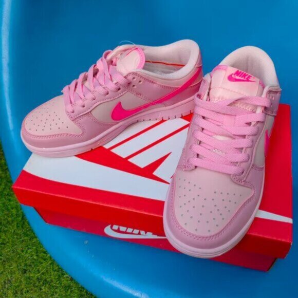 Nike Dunk Low “Pink Foam” | Brand New, All-Pink Aesthetic - Picture 6 of 8